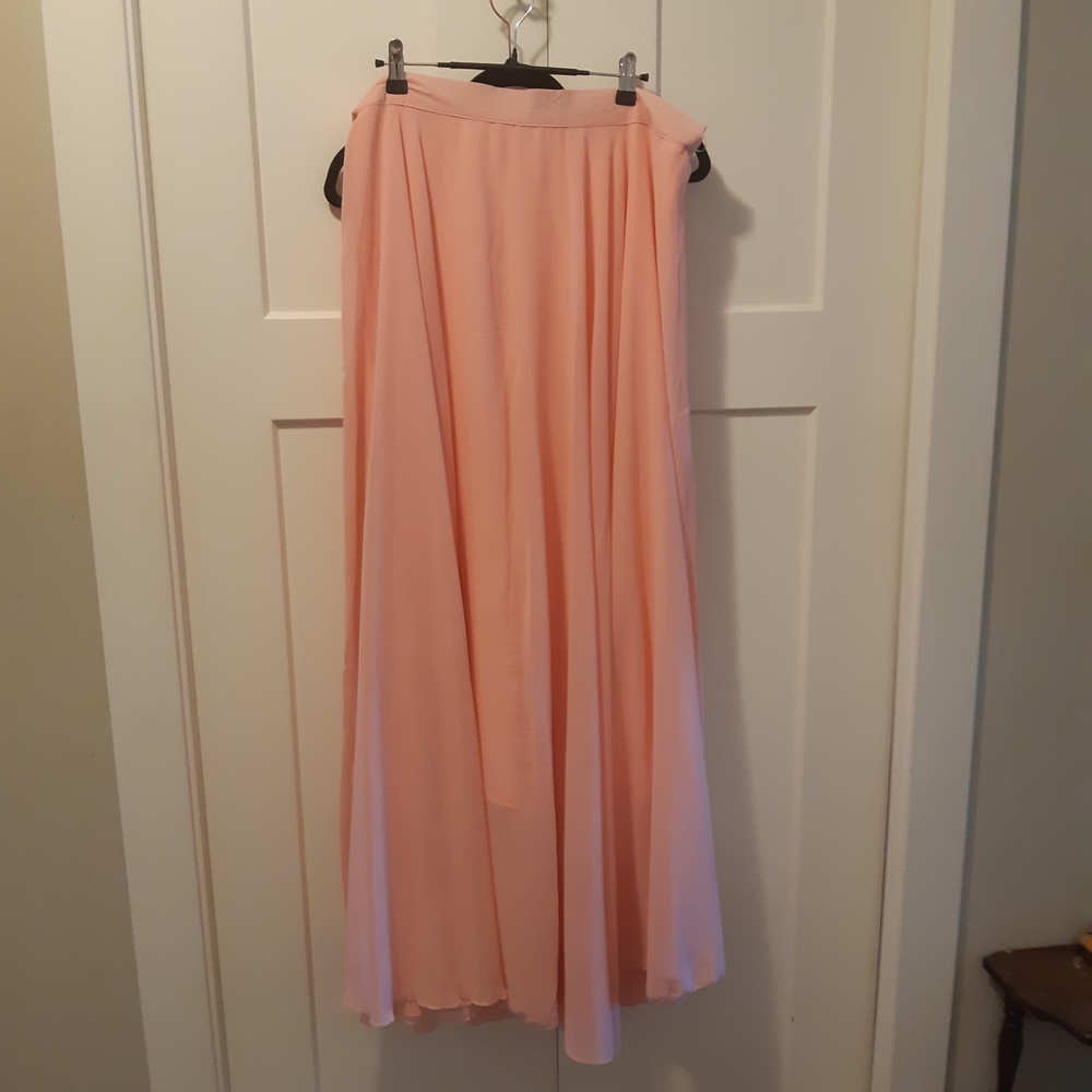 Chicwish Soft Pink Maxi Skirt